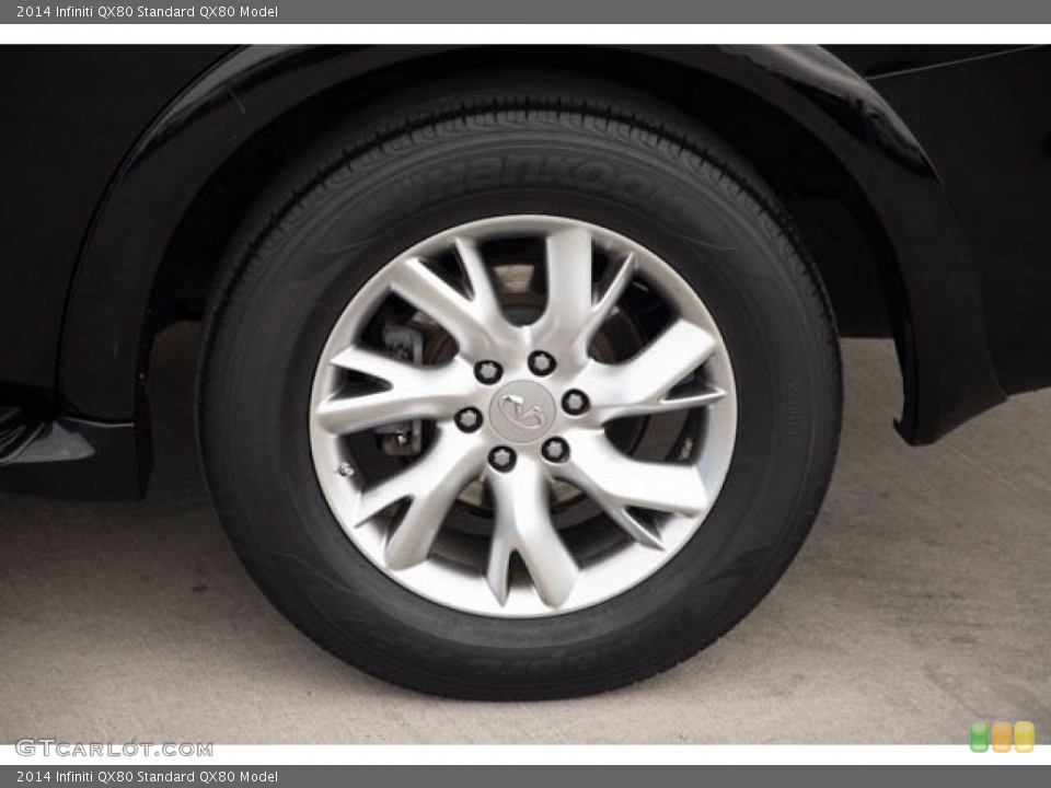 2014 Infiniti QX80  Wheel and Tire Photo #141074356