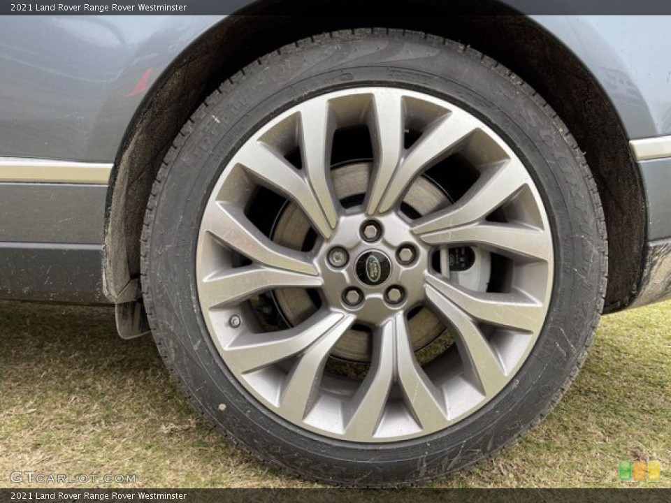 2021 Land Rover Range Rover Westminster Wheel and Tire Photo #141077454