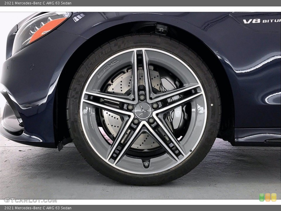 2021 Mercedes-Benz C AMG 63 Sedan Wheel and Tire Photo #141078684