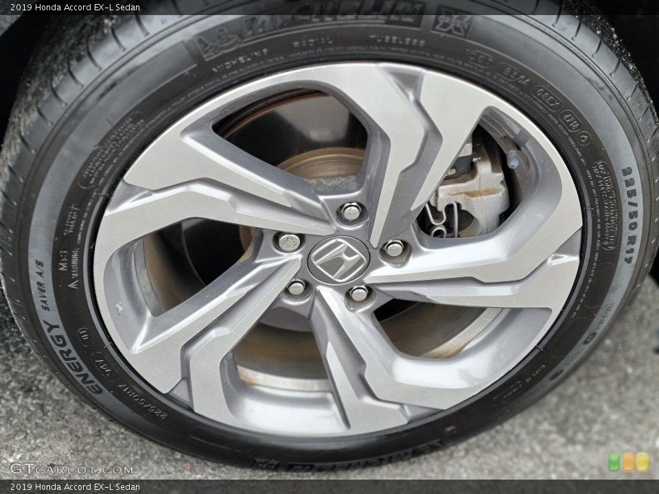 2019 Honda Accord EX-L Sedan Wheel and Tire Photo #141095179