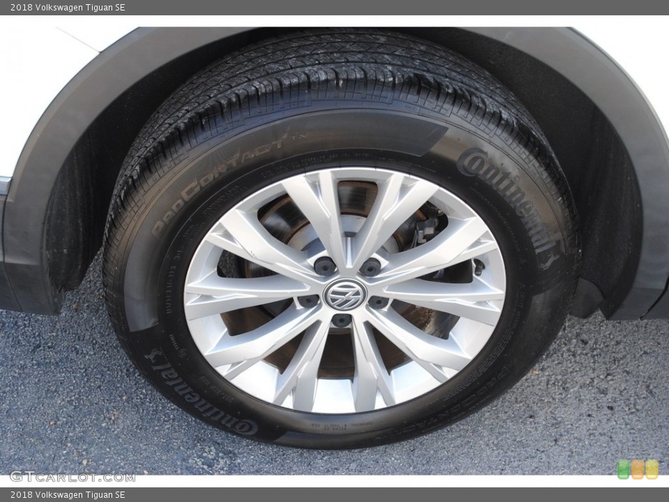2018 Volkswagen Tiguan SE Wheel and Tire Photo #141110203