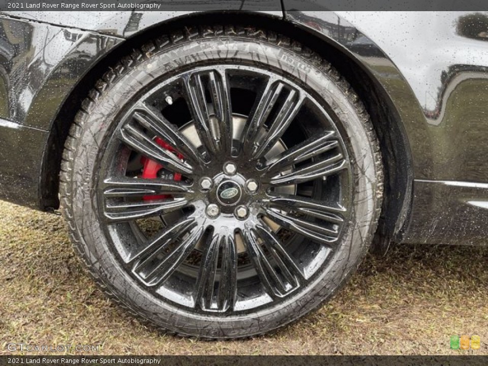 2021 Land Rover Range Rover Sport Autobiography Wheel and Tire Photo #141113020