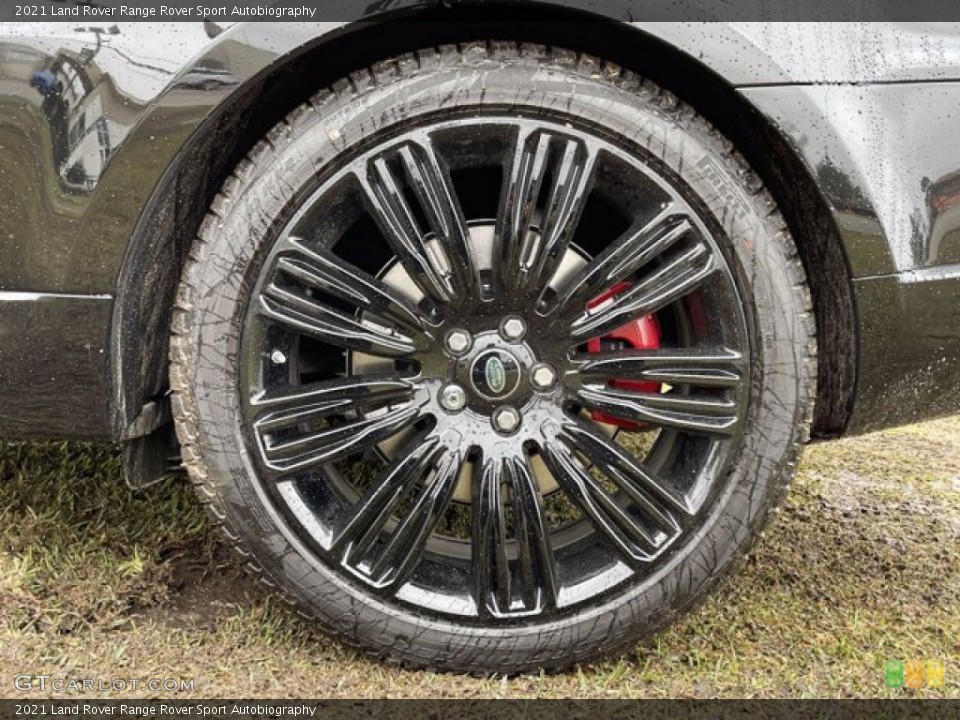 2021 Land Rover Range Rover Sport Autobiography Wheel and Tire Photo #141113038