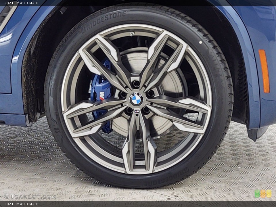 2021 BMW X3 M40i Wheel and Tire Photo #141126212