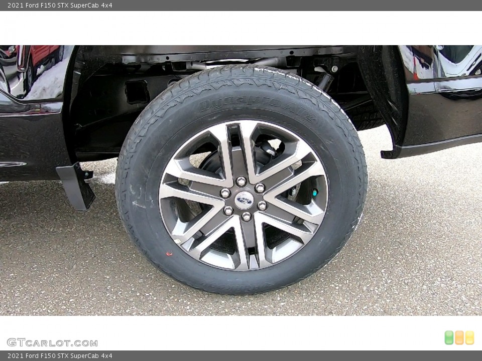 2021 Ford F150 STX SuperCab 4x4 Wheel and Tire Photo #141155352