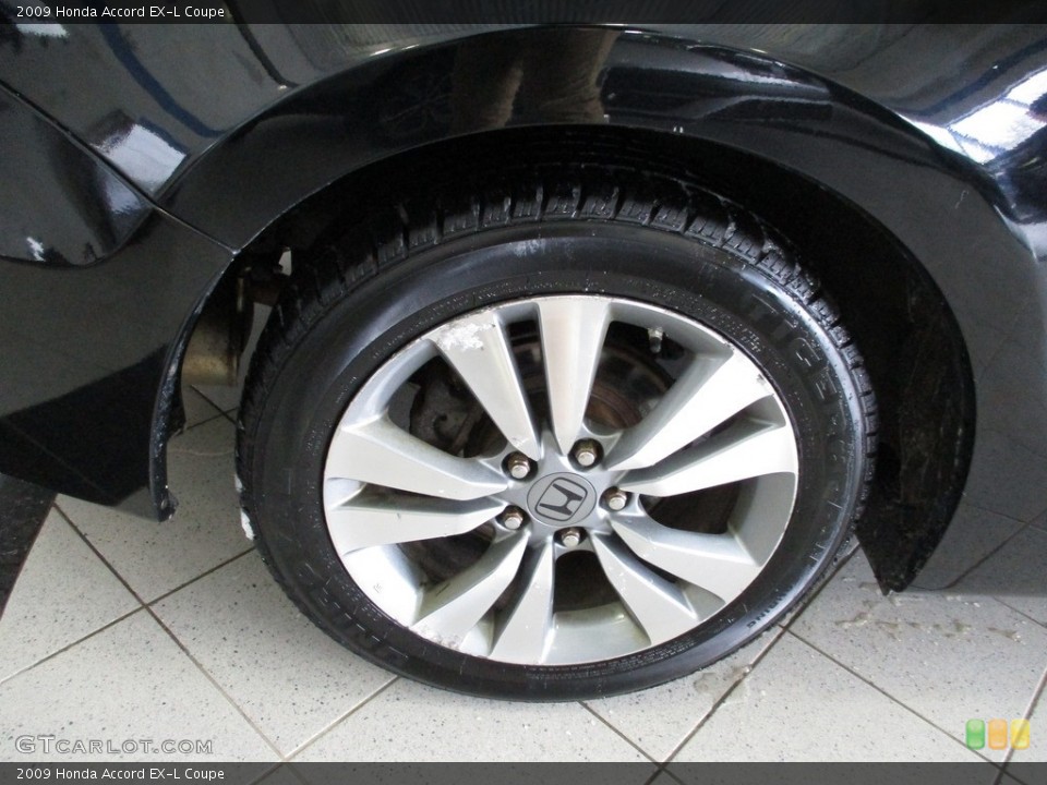 2009 Honda Accord EX-L Coupe Wheel and Tire Photo #141156519