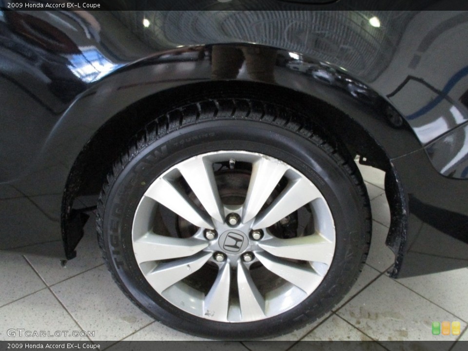 2009 Honda Accord EX-L Coupe Wheel and Tire Photo #141156603