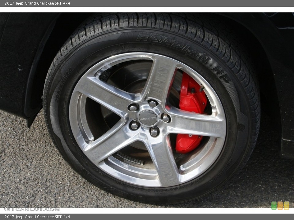 2017 Jeep Grand Cherokee SRT 4x4 Wheel and Tire Photo #141159043