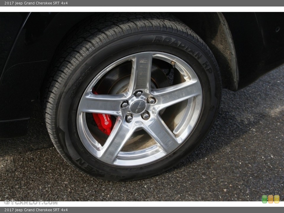 2017 Jeep Grand Cherokee SRT 4x4 Wheel and Tire Photo #141159097