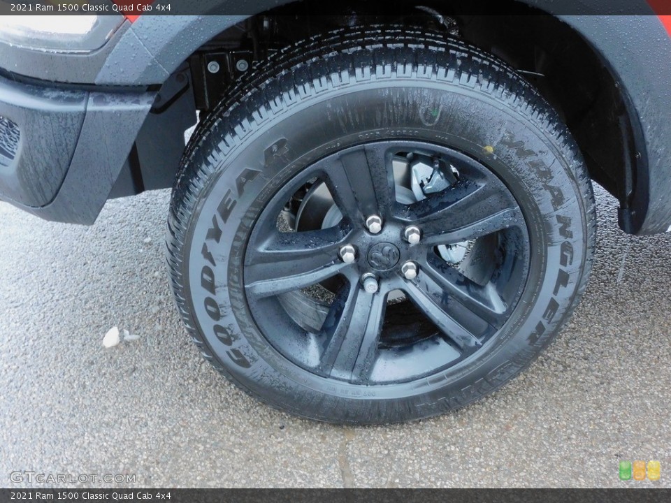 2021 Ram 1500 Classic Quad Cab 4x4 Wheel and Tire Photo #141162617
