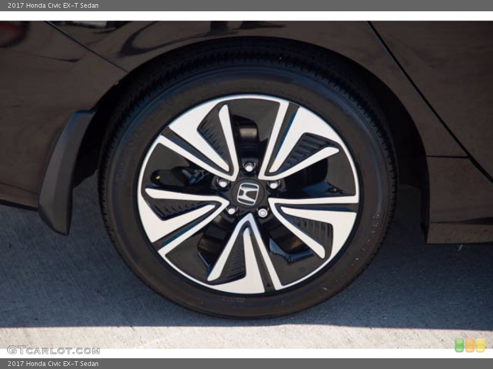 2017 Honda Civic EX-T Sedan Wheel and Tire Photo #141165175