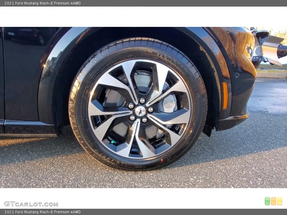 2021 Ford Mustang Mach-E Premium eAWD Wheel and Tire Photo #141197429