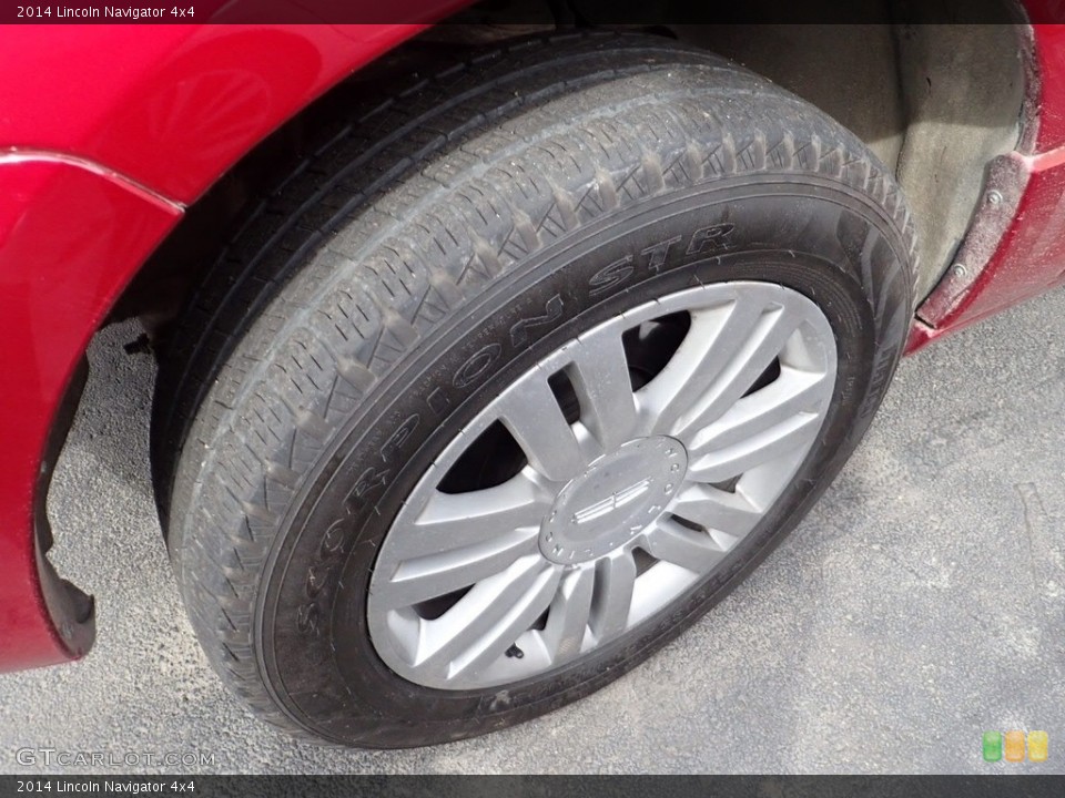 2014 Lincoln Navigator 4x4 Wheel and Tire Photo #141215944