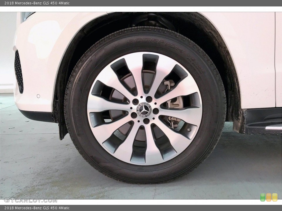 2018 Mercedes-Benz GLS 450 4Matic Wheel and Tire Photo #141218599