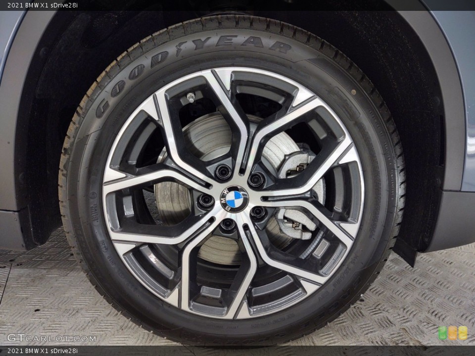 2021 BMW X1 sDrive28i Wheel and Tire Photo #141219418