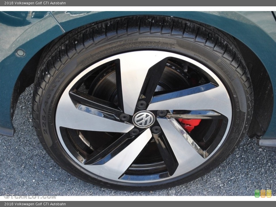 2018 Volkswagen Golf GTI Autobahn Wheel and Tire Photo #141220789