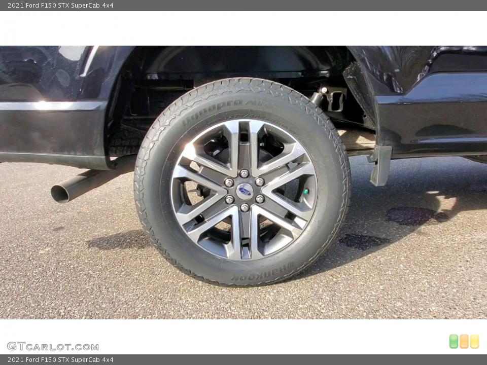 2021 Ford F150 STX SuperCab 4x4 Wheel and Tire Photo #141227206
