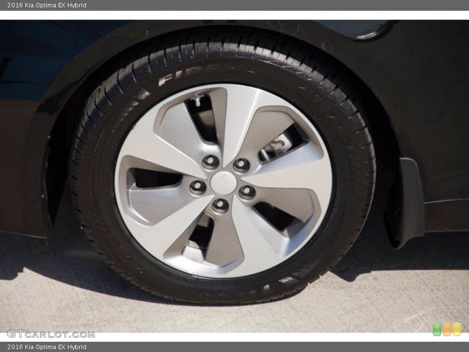 2016 Kia Optima EX Hybrid Wheel and Tire Photo #141227560