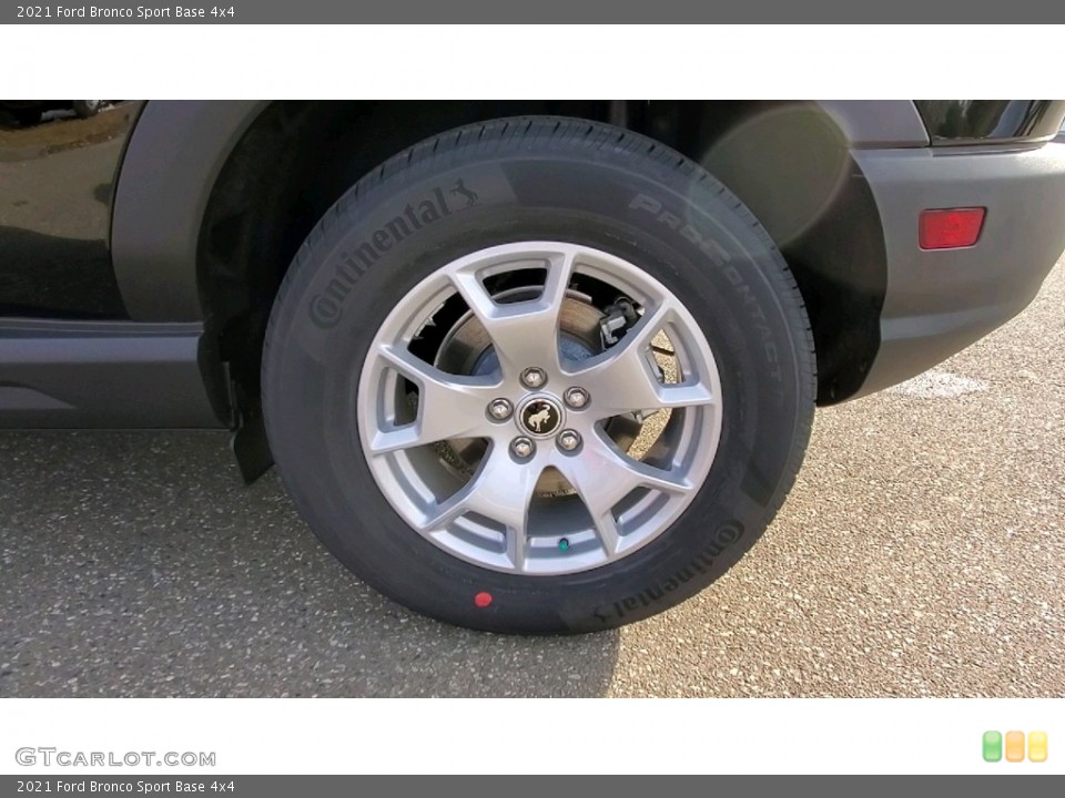2021 Ford Bronco Sport Base 4x4 Wheel and Tire Photo #141229213