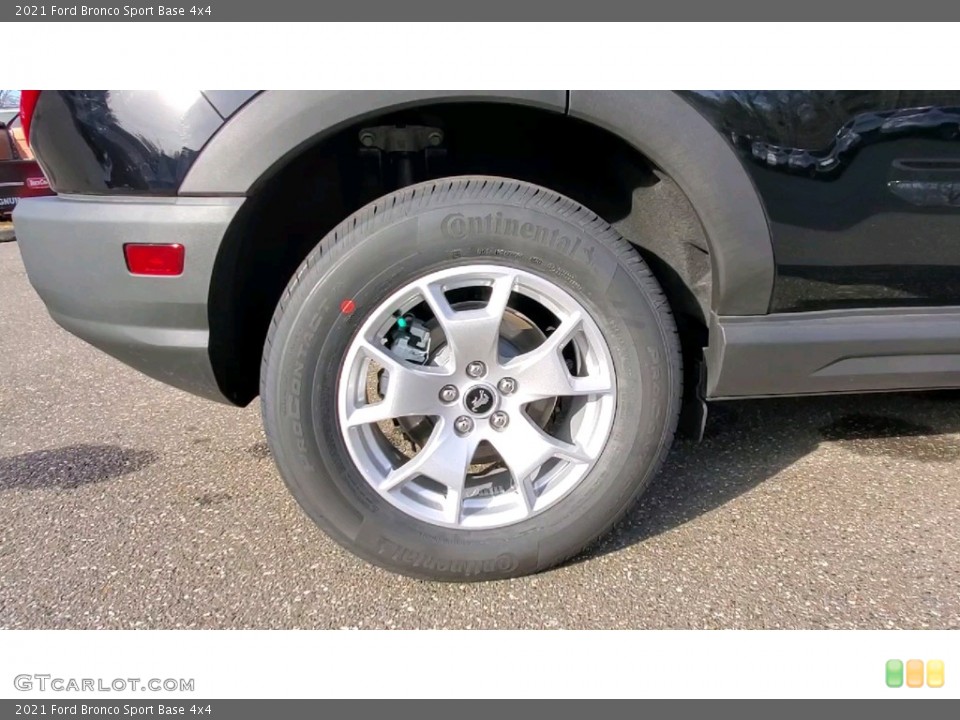 2021 Ford Bronco Sport Base 4x4 Wheel and Tire Photo #141229258