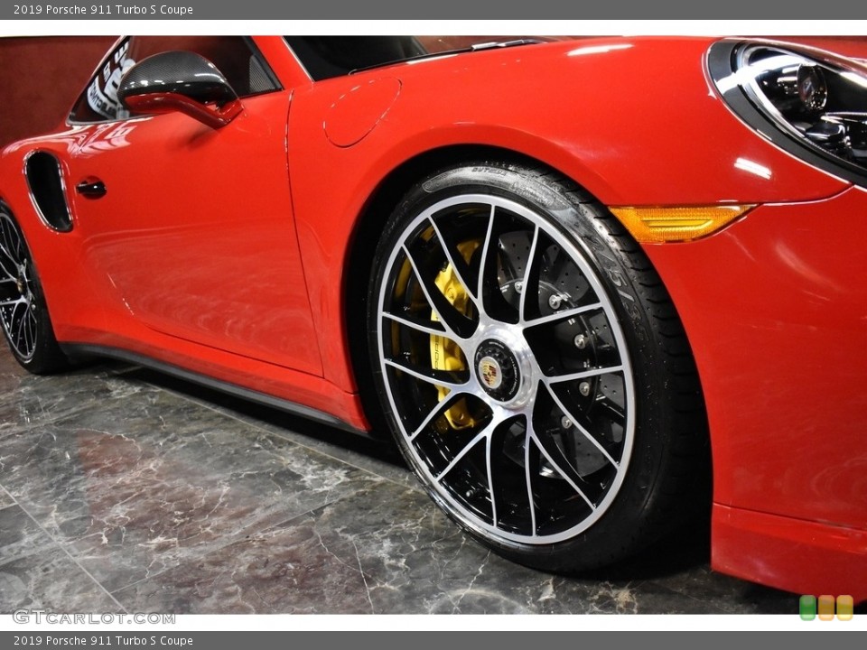 2019 Porsche 911 Turbo S Coupe Wheel and Tire Photo #141233646