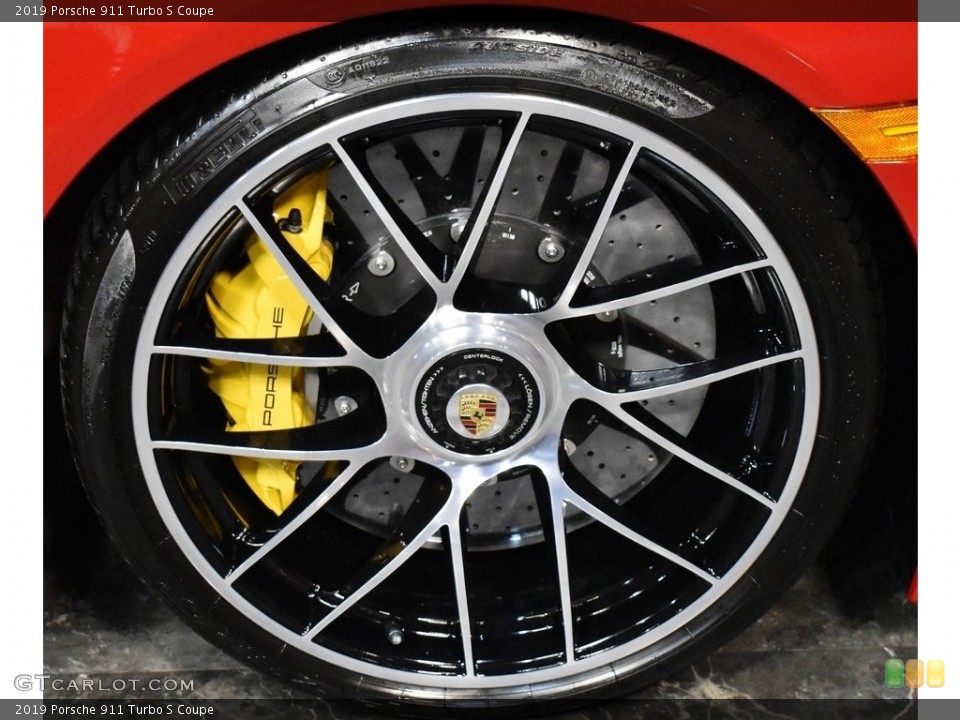 2019 Porsche 911 Turbo S Coupe Wheel and Tire Photo #141233706