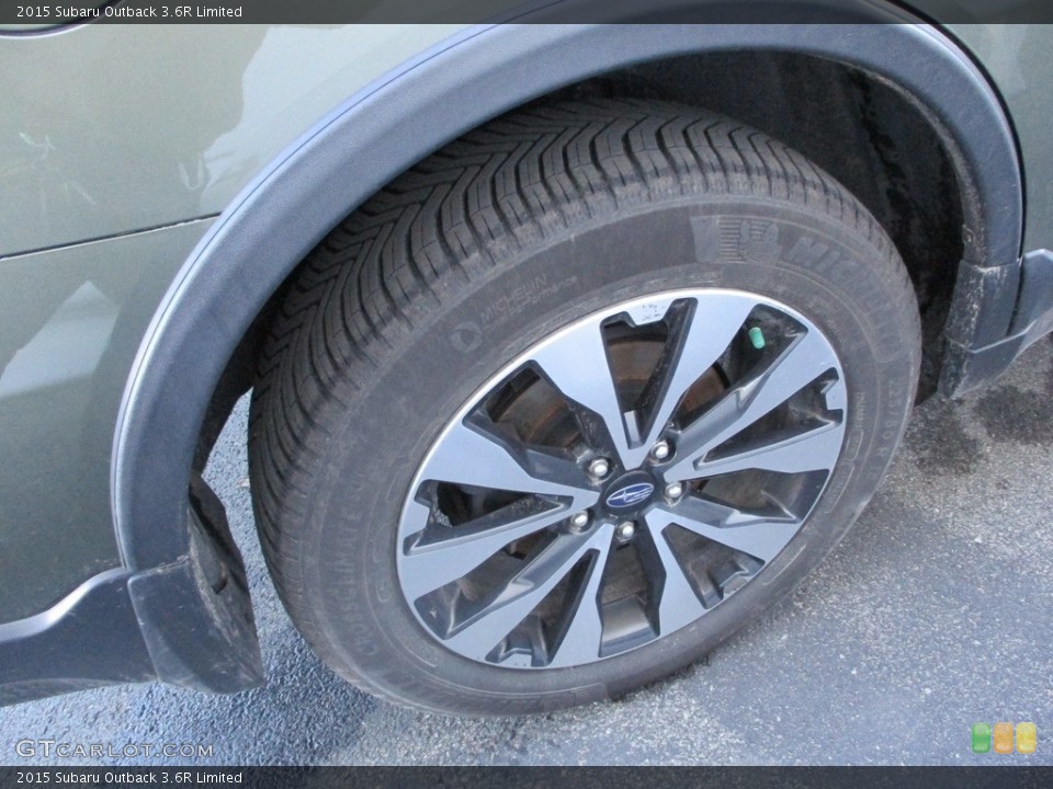 2015 Subaru Outback 3.6R Limited Wheel and Tire Photo #141250486