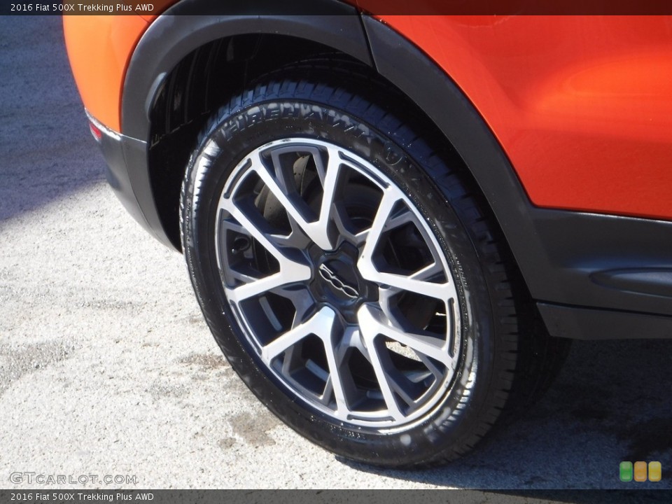 2016 Fiat 500X Trekking Plus AWD Wheel and Tire Photo #141257998