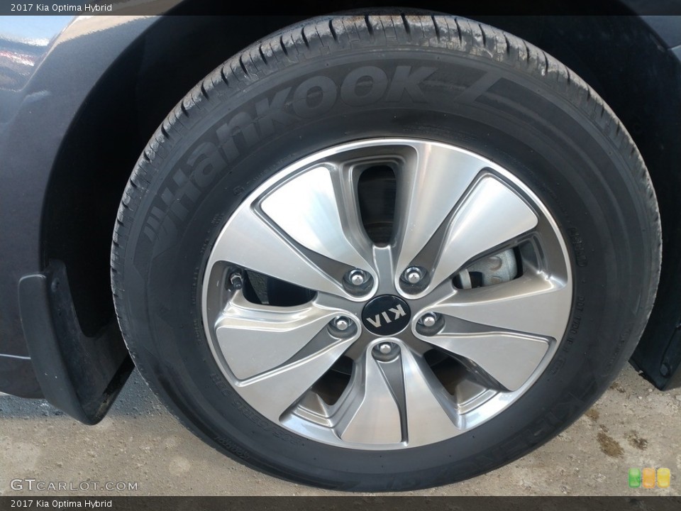 2017 Kia Optima Hybrid Wheel and Tire Photo #141262261