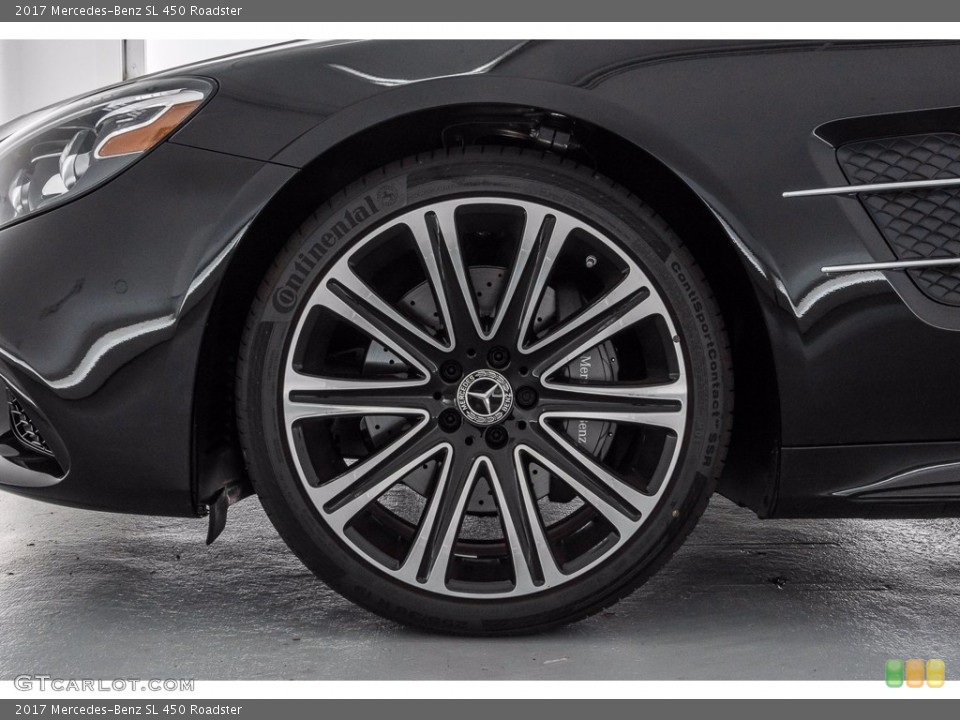 2017 Mercedes-Benz SL 450 Roadster Wheel and Tire Photo #141265360
