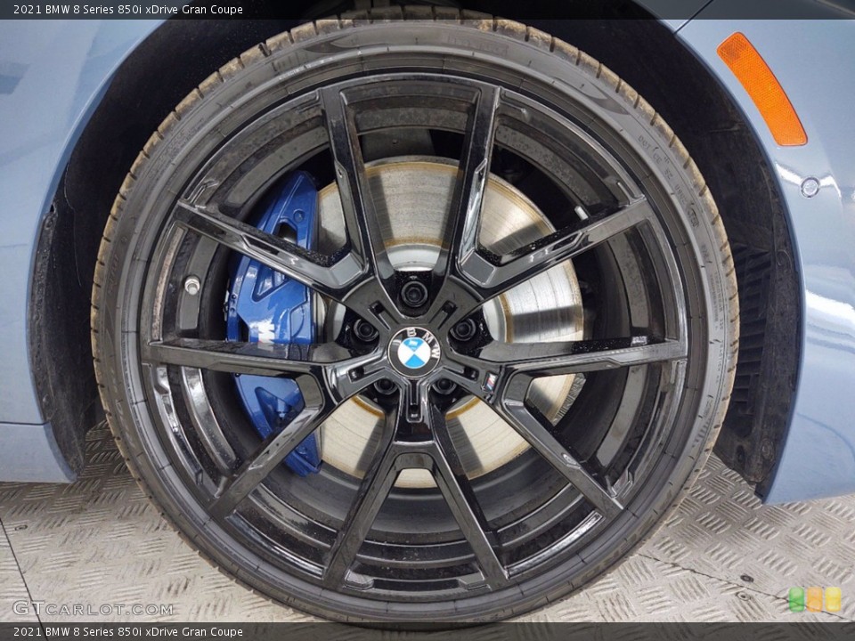 2021 BMW 8 Series 850i xDrive Gran Coupe Wheel and Tire Photo #141291043
