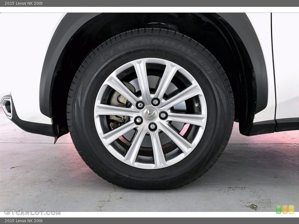 2015 Lexus NX 200t Wheel and Tire Photo #141300798