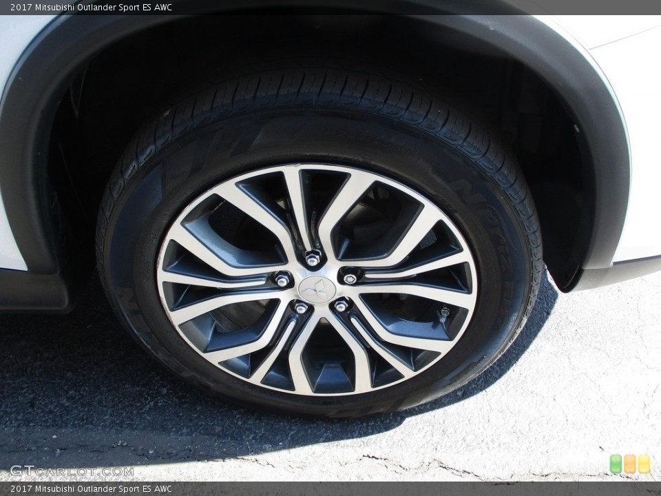 2017 Mitsubishi Outlander Sport ES AWC Wheel and Tire Photo #141302196