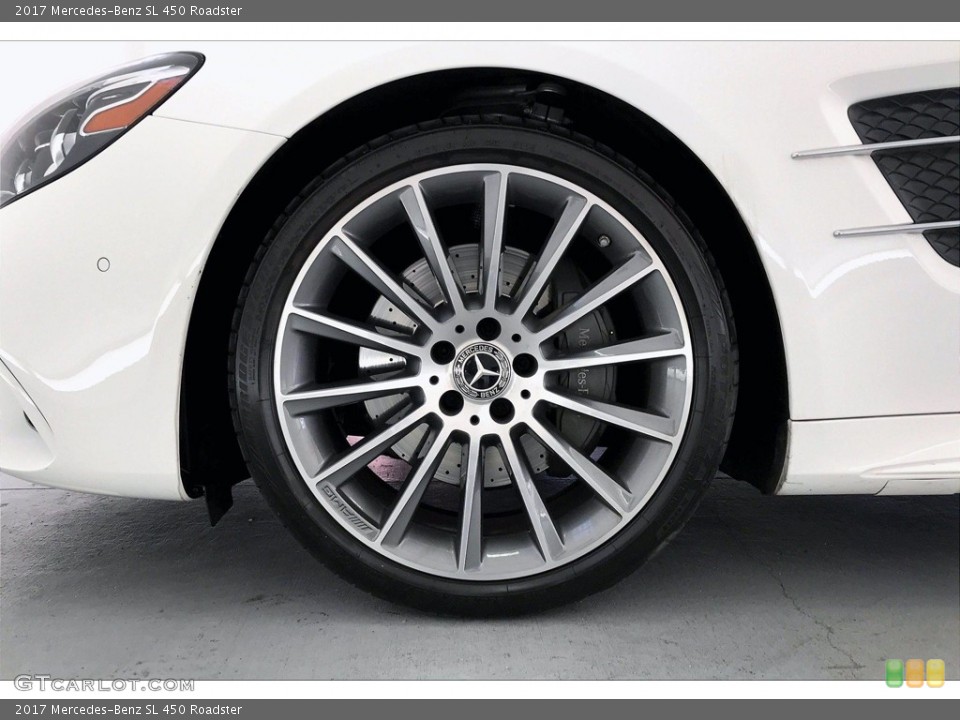 2017 Mercedes-Benz SL 450 Roadster Wheel and Tire Photo #141303420