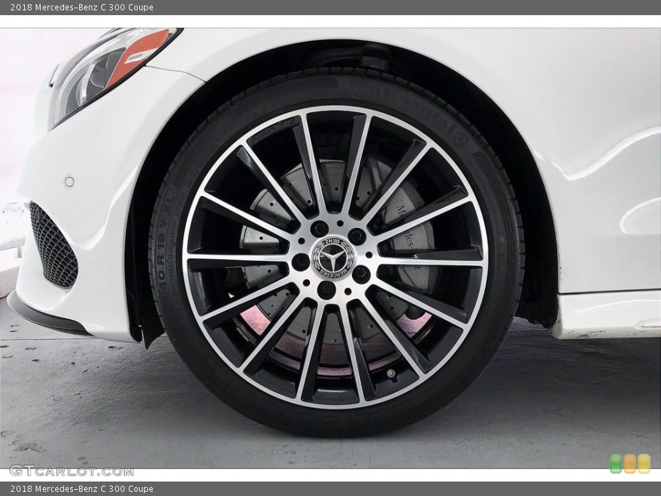 2018 Mercedes-Benz C 300 Coupe Wheel and Tire Photo #141304167