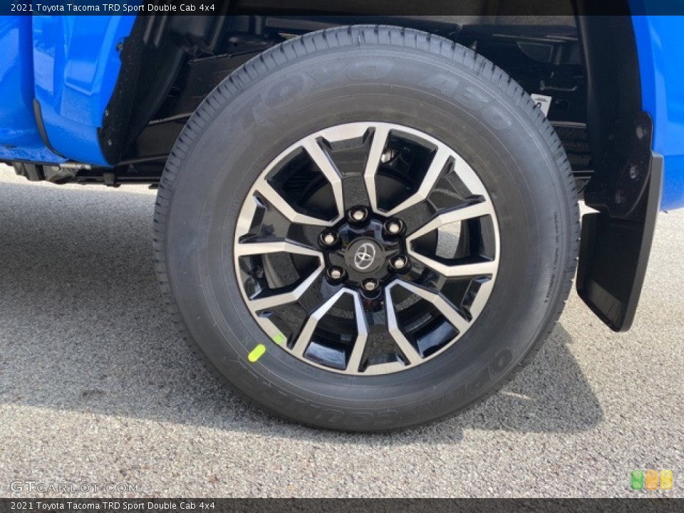 2021 Toyota Tacoma TRD Sport Double Cab 4x4 Wheel and Tire Photo #141326224
