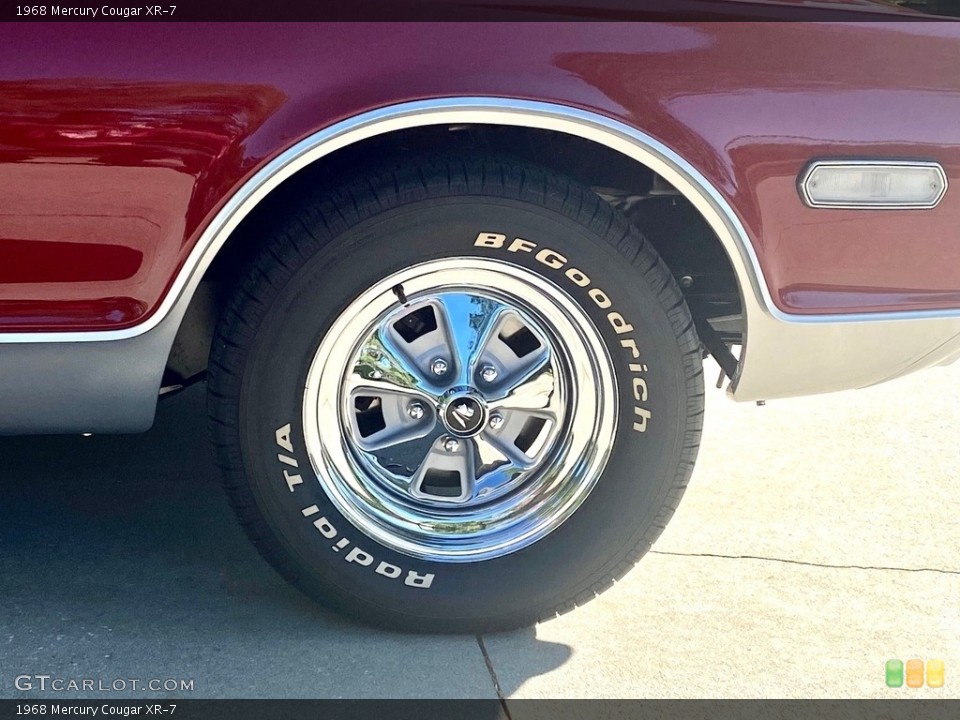 1968 Mercury Cougar Wheels and Tires