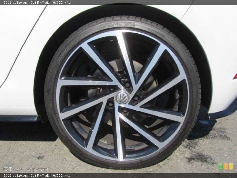 2019 Volkswagen Golf R 4Motion W/DCC. NAV. Wheel and Tire Photo #141330196