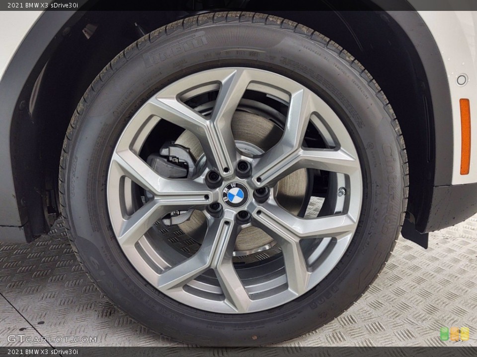 2021 BMW X3 sDrive30i Wheel and Tire Photo #141348639