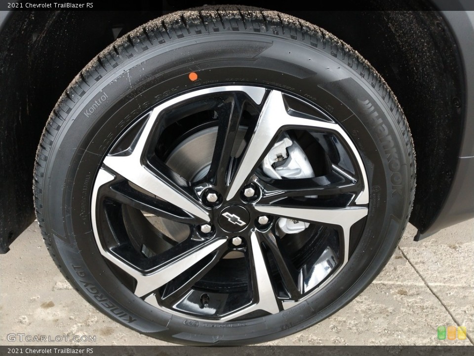 2021 Chevrolet TrailBlazer RS Wheel and Tire Photo #141350595