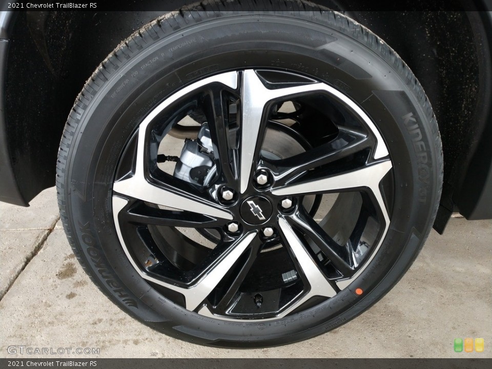 2021 Chevrolet TrailBlazer RS Wheel and Tire Photo #141350628