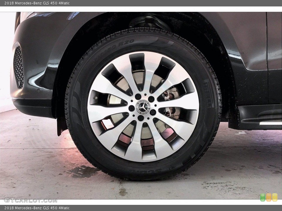 2018 Mercedes-Benz GLS 450 4Matic Wheel and Tire Photo #141357789