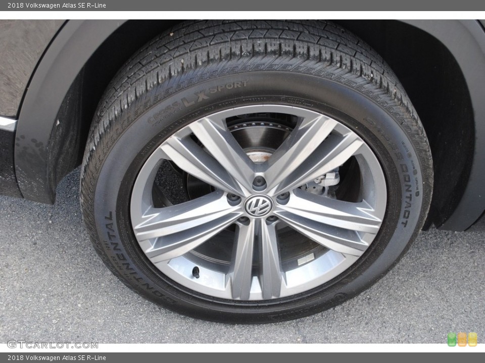 2018 Volkswagen Atlas SE R-Line Wheel and Tire Photo #141365844