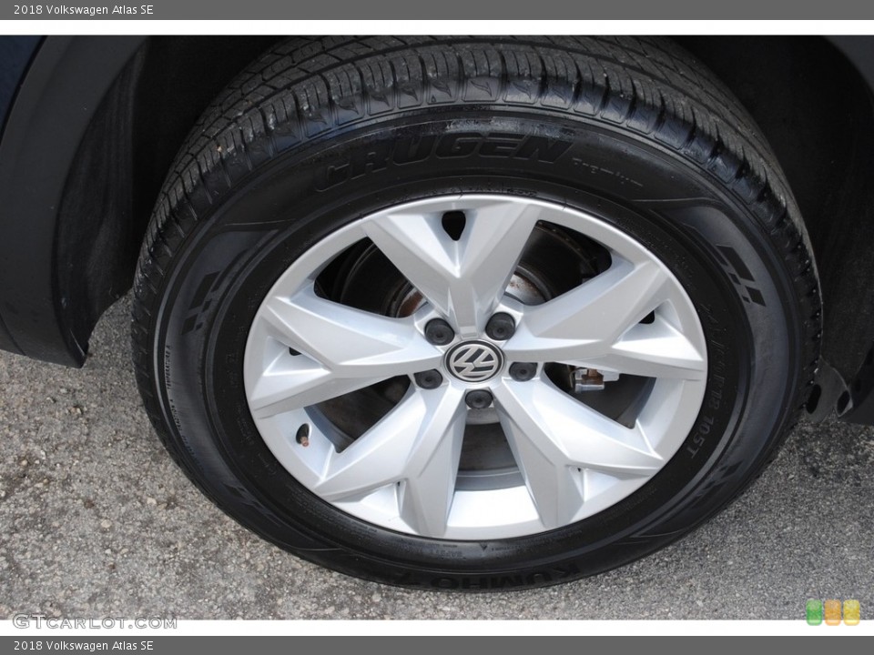 2018 Volkswagen Atlas SE Wheel and Tire Photo #141366216
