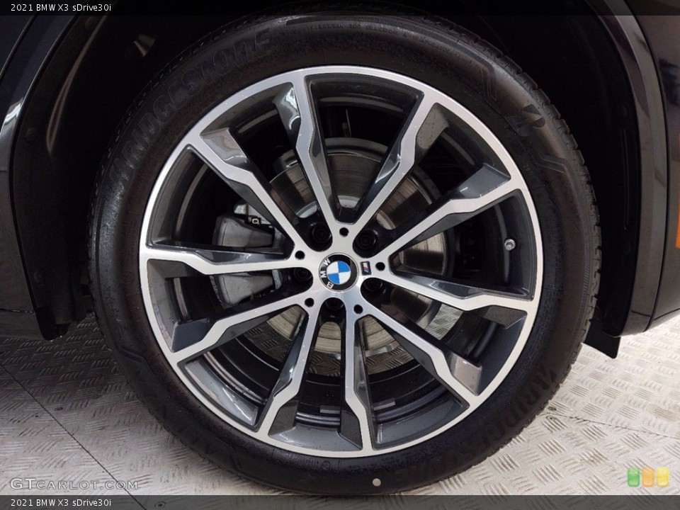 2021 BMW X3 sDrive30i Wheel and Tire Photo #141366336