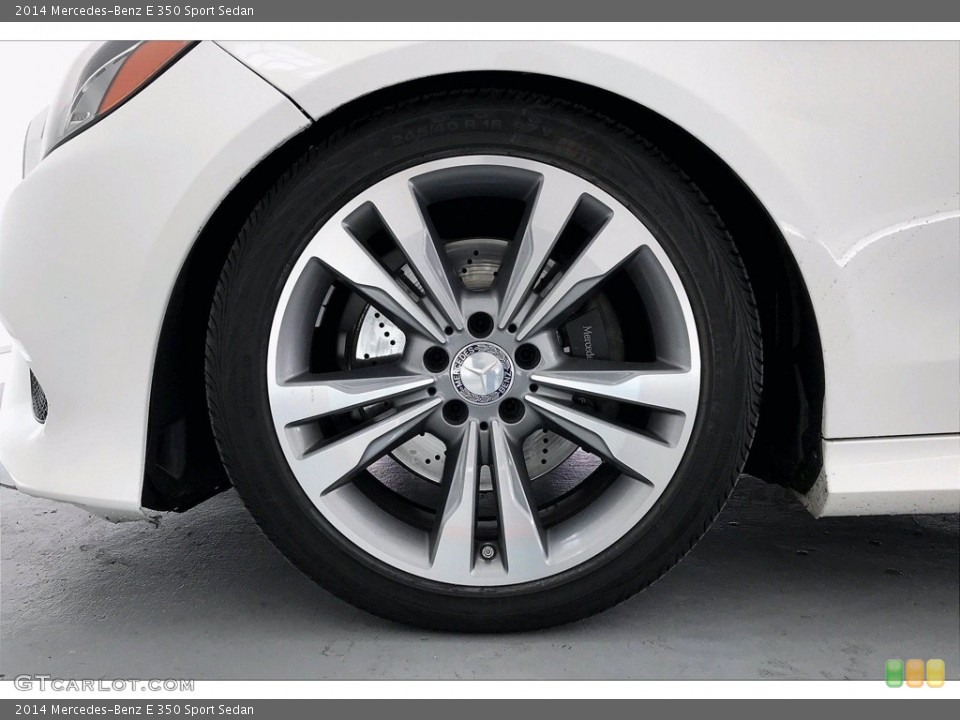 2014 Mercedes-Benz E 350 Sport Sedan Wheel and Tire Photo #141367302