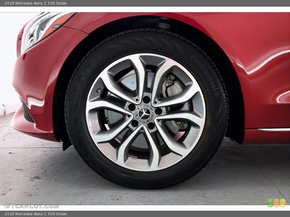 2018 Mercedes-Benz C 300 Sedan Wheel and Tire Photo #141369555