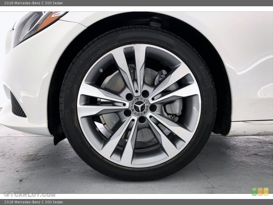 2018 Mercedes-Benz C 300 Sedan Wheel and Tire Photo #141370941