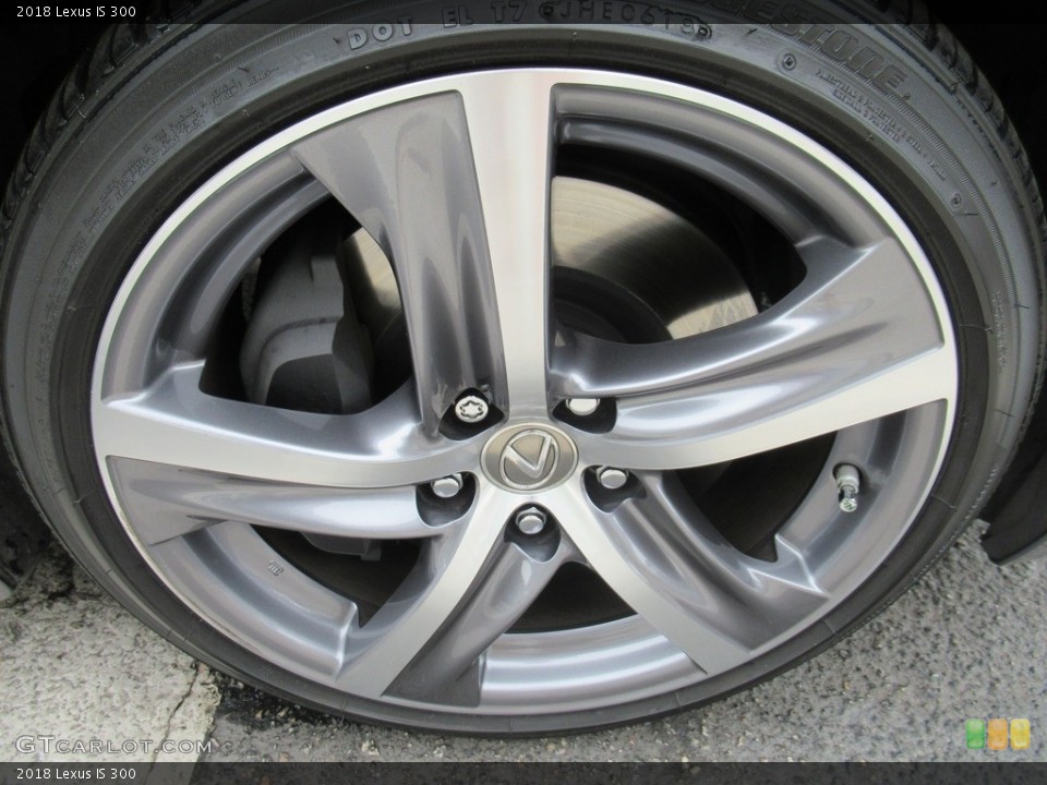 2018 Lexus IS 300 Wheel and Tire Photo #141379003
