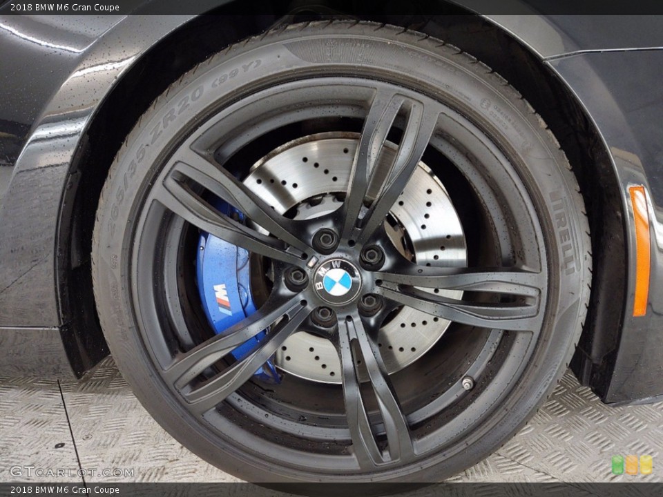 2018 BMW M6 Gran Coupe Wheel and Tire Photo #141382105